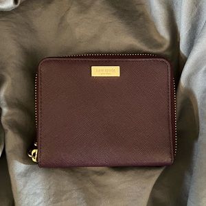 Red Kate spade wallet